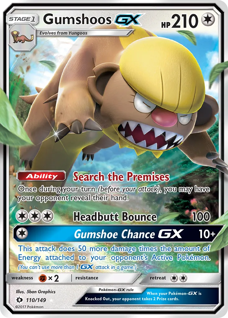 Gumshoos-GX card image