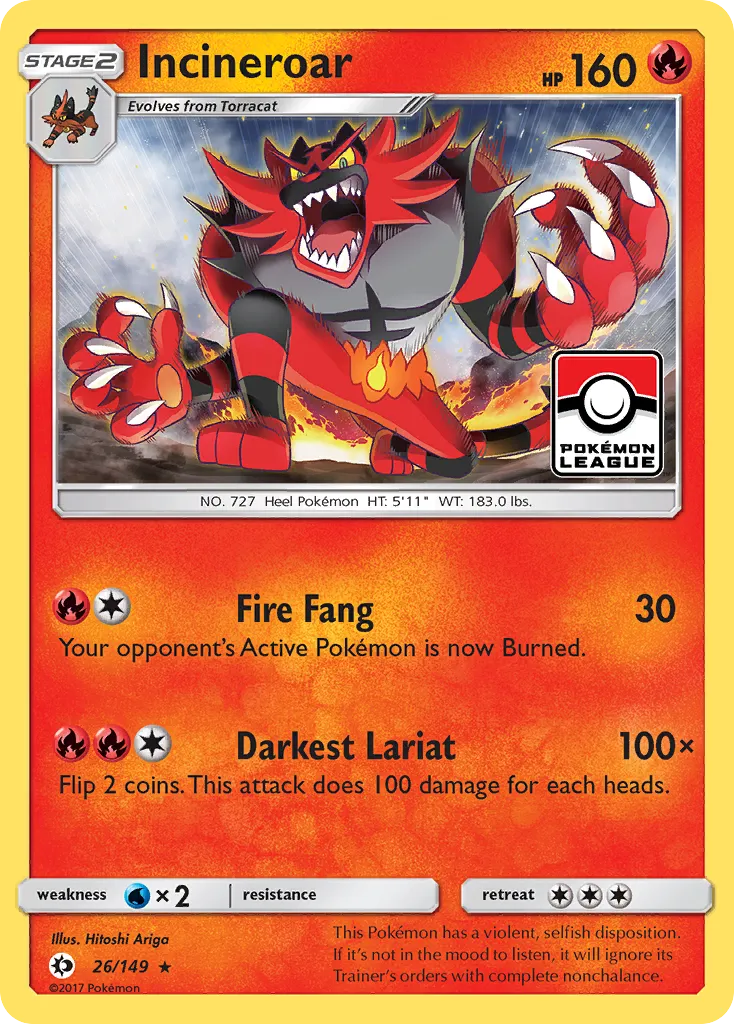 Incineroar card image