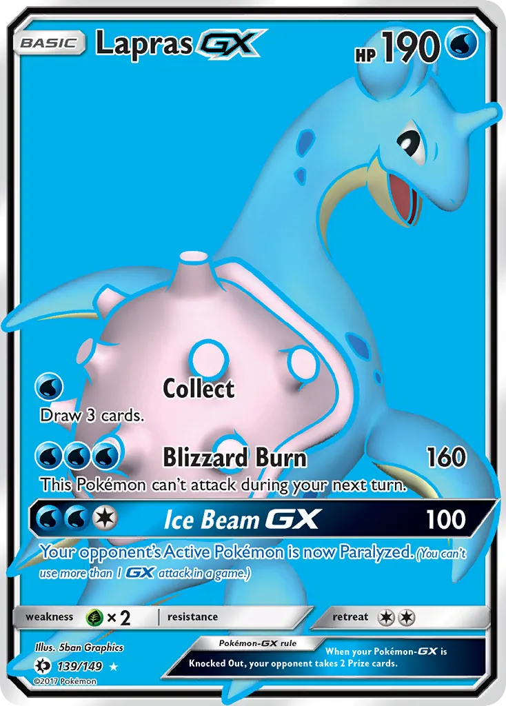 Lapras-GX card image