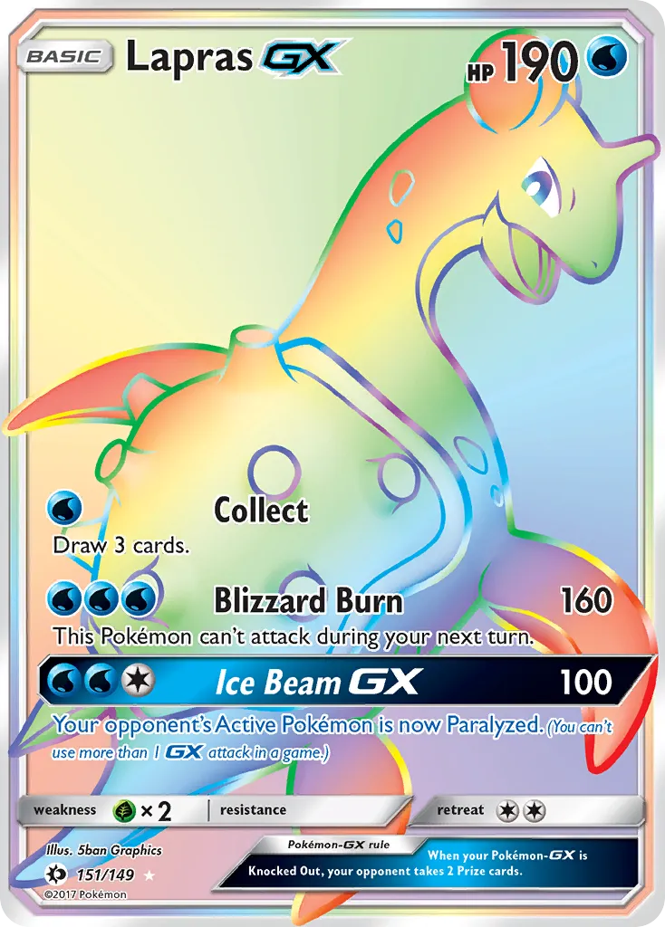 Lapras-GX #151 card image