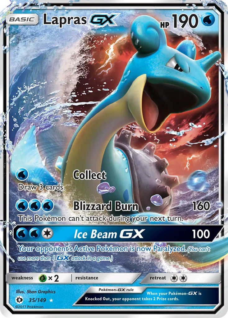 Lapras-GX card image
