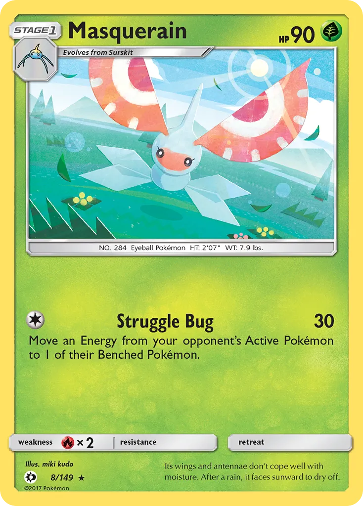 Masquerain card image