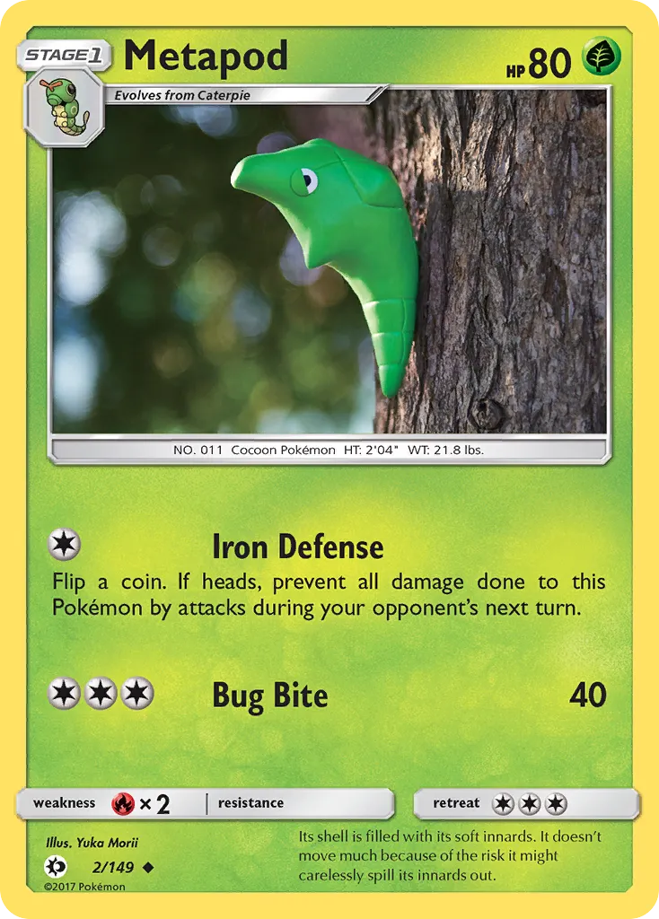 Metapod card image