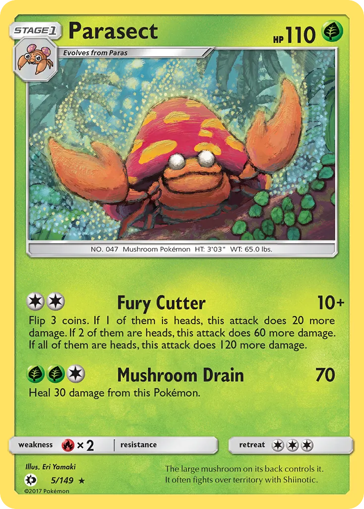 Parasect card image