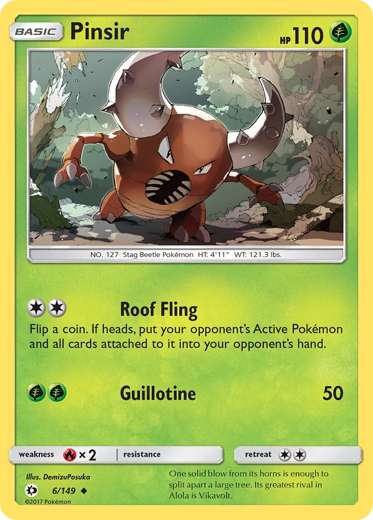 Pinsir card image