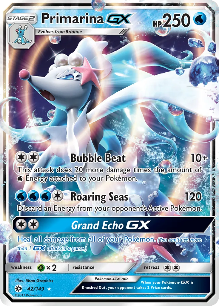 Primarina-GX card image