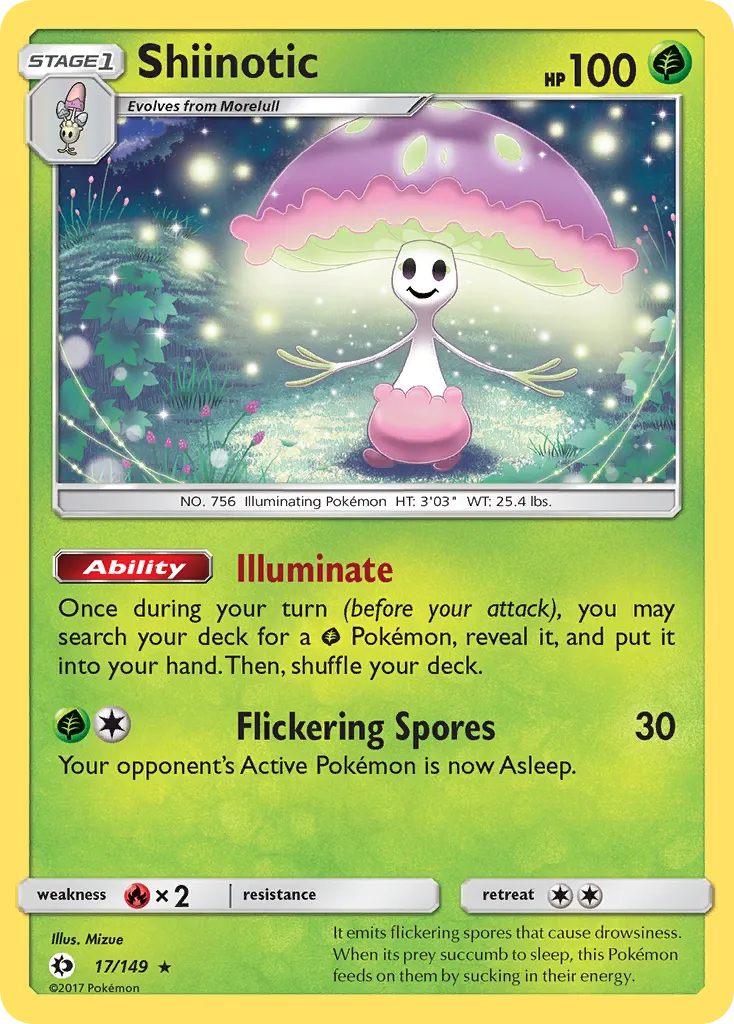 Shiinotic card image