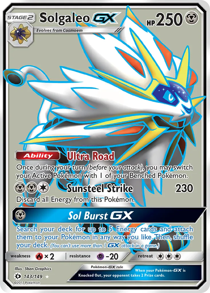 Solgaleo-GX card image