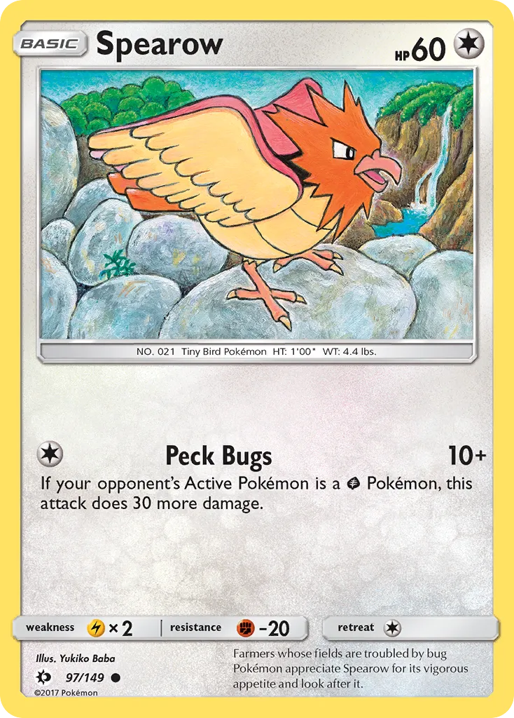 Spearow card image