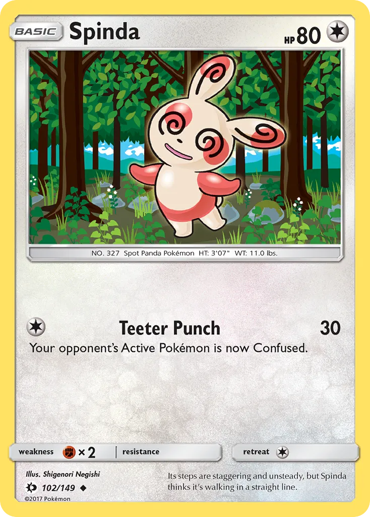 Spinda card image