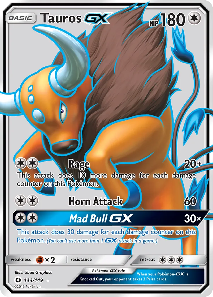 Tauros-GX card image