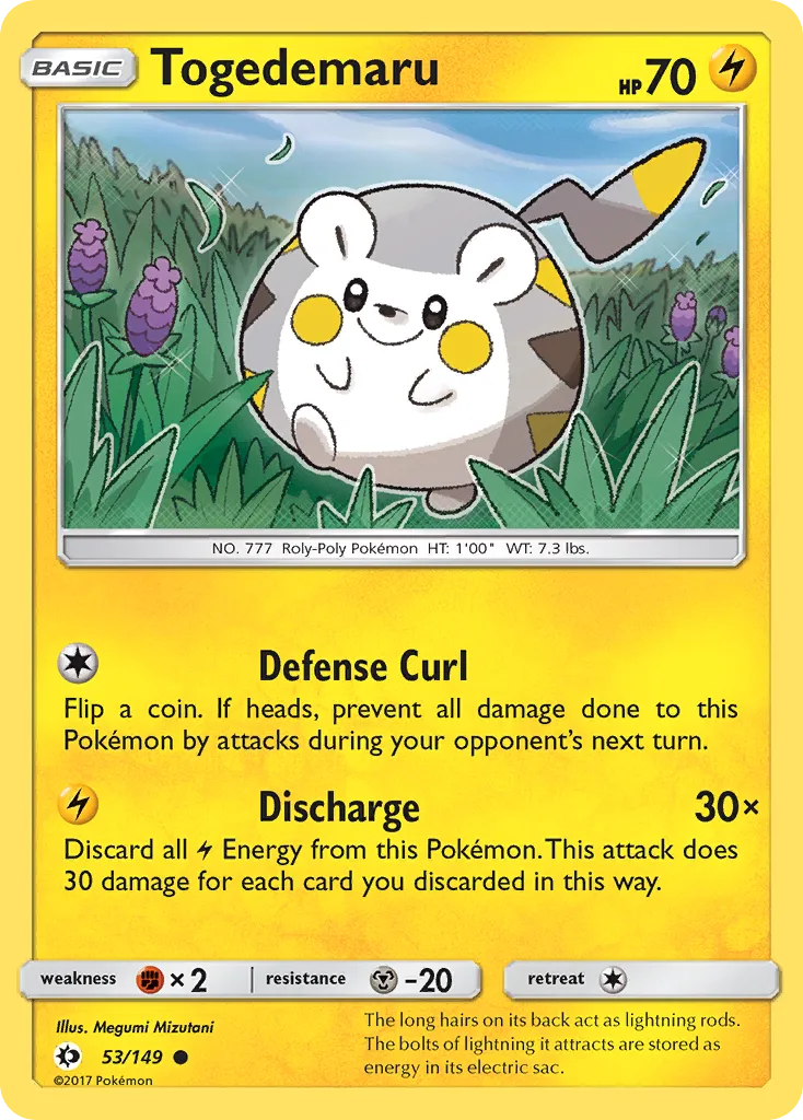Togedemaru card image