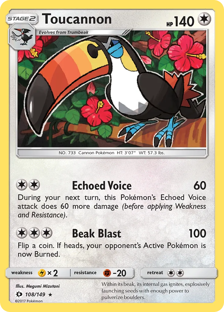 Toucannon card image