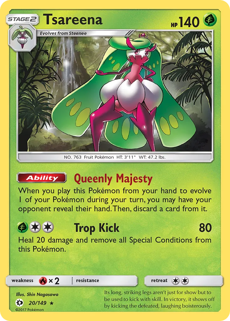 Tsareena card image