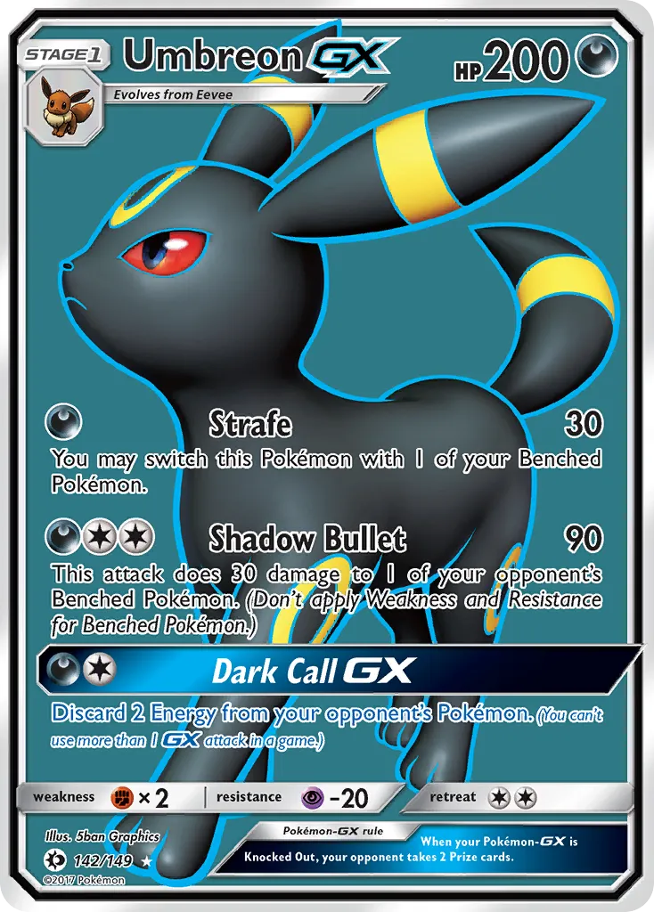 Umbreon-GX #142 card image
