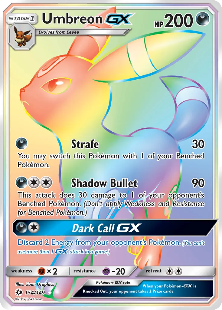 Umbreon-GX #154 card image