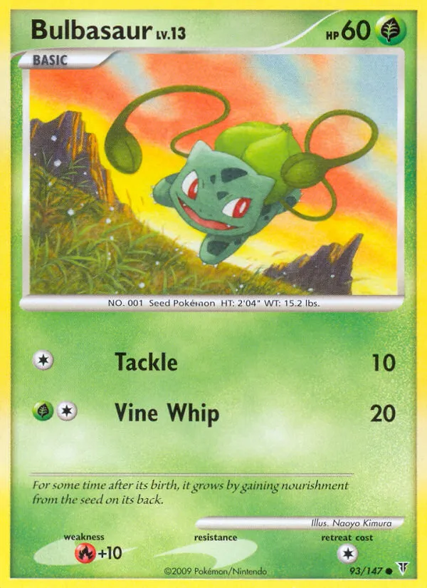 Bulbasaur card image