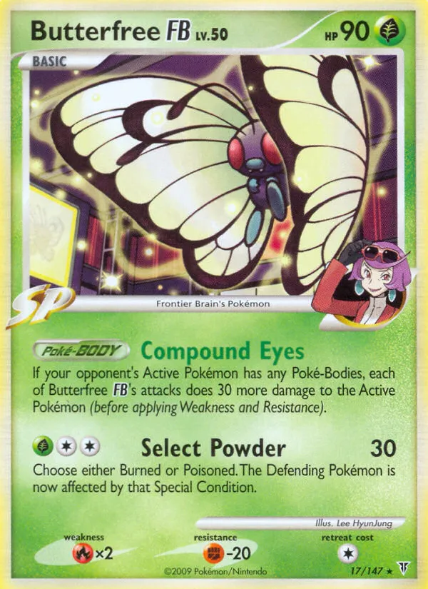 Butterfree FB card image