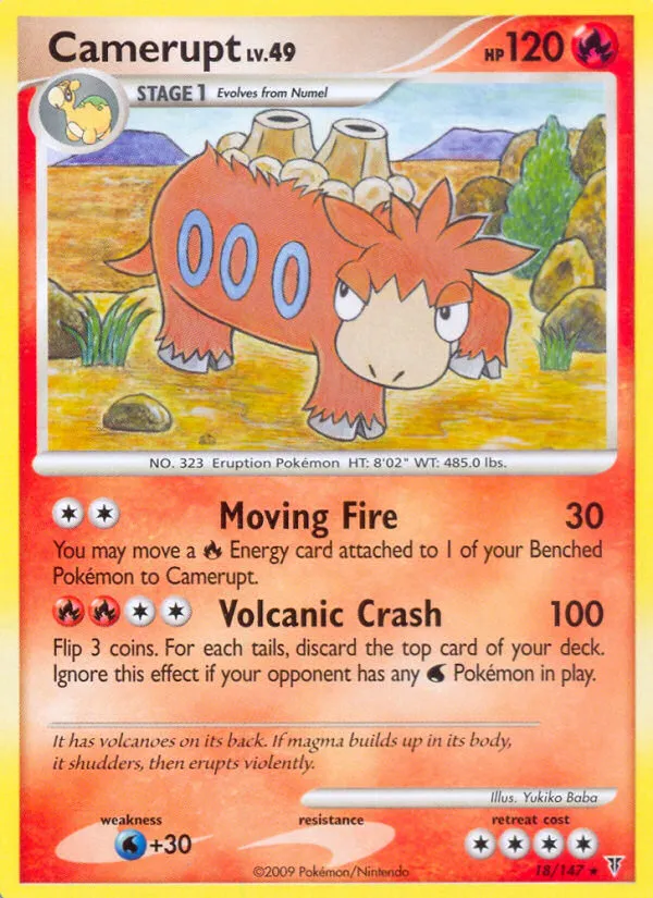Camerupt card image