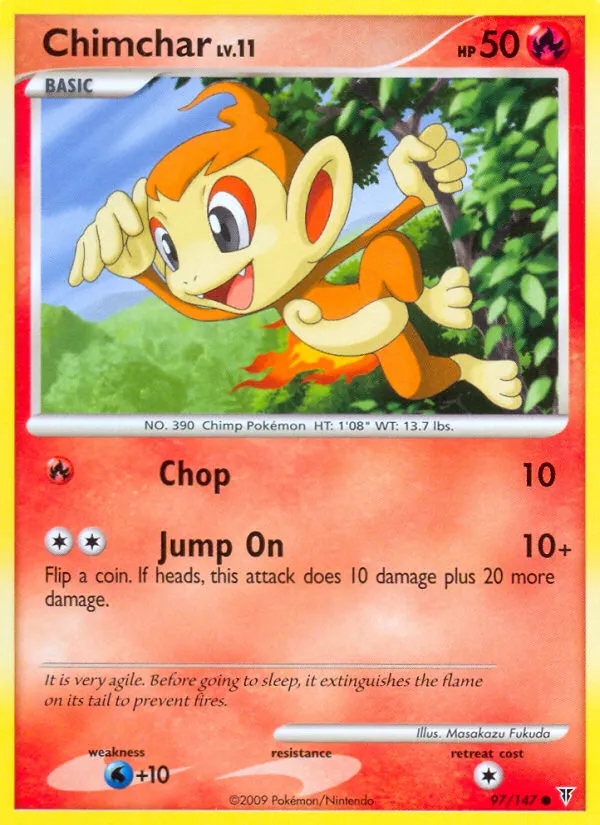 Chimchar card image