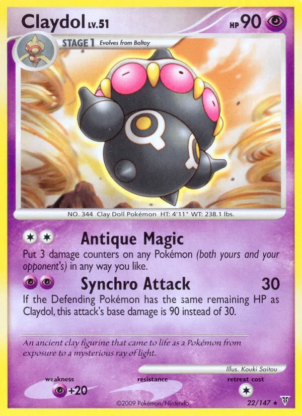 Claydol card image
