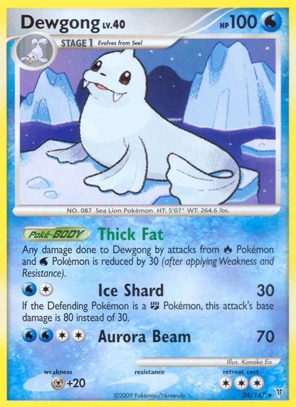Dewgong card image