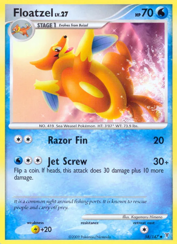 Floatzel card image