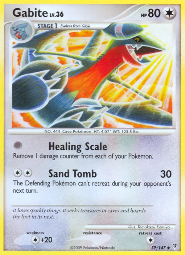 Gabite card image