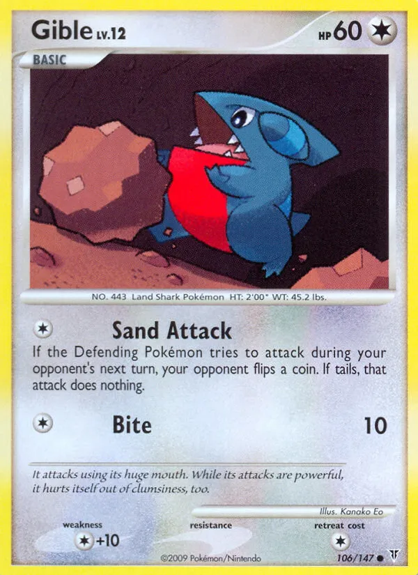 Gible card image