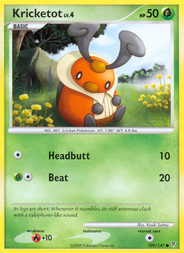 Kricketot card image