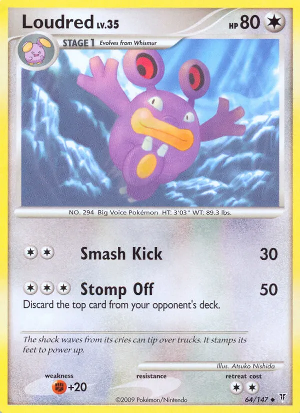 Loudred card image