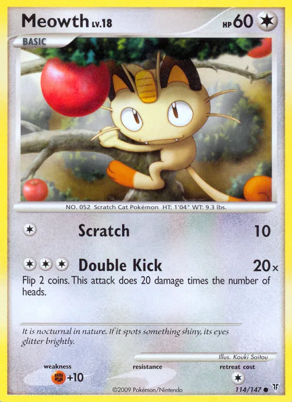 Meowth card image