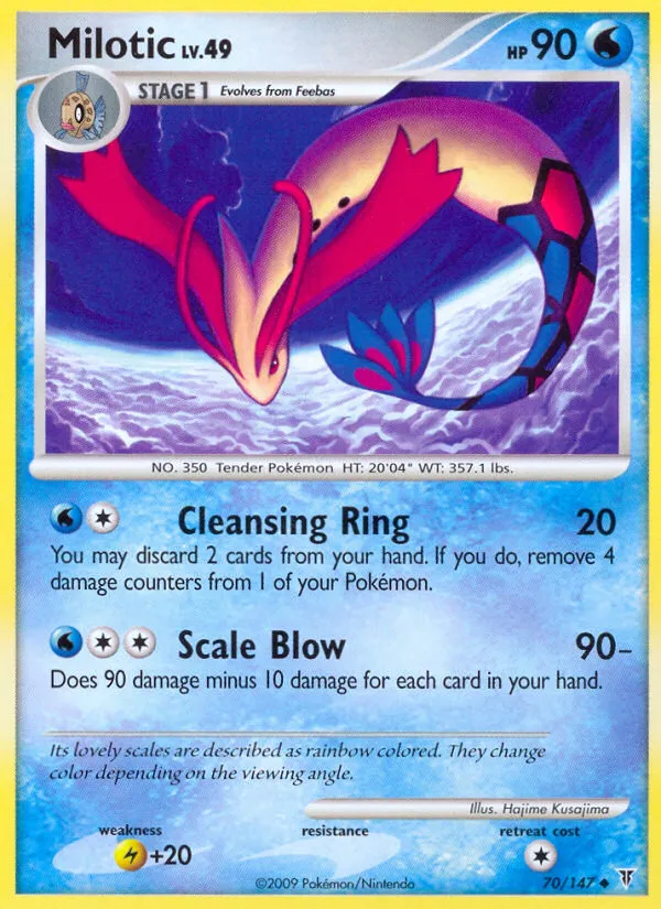 Milotic card image
