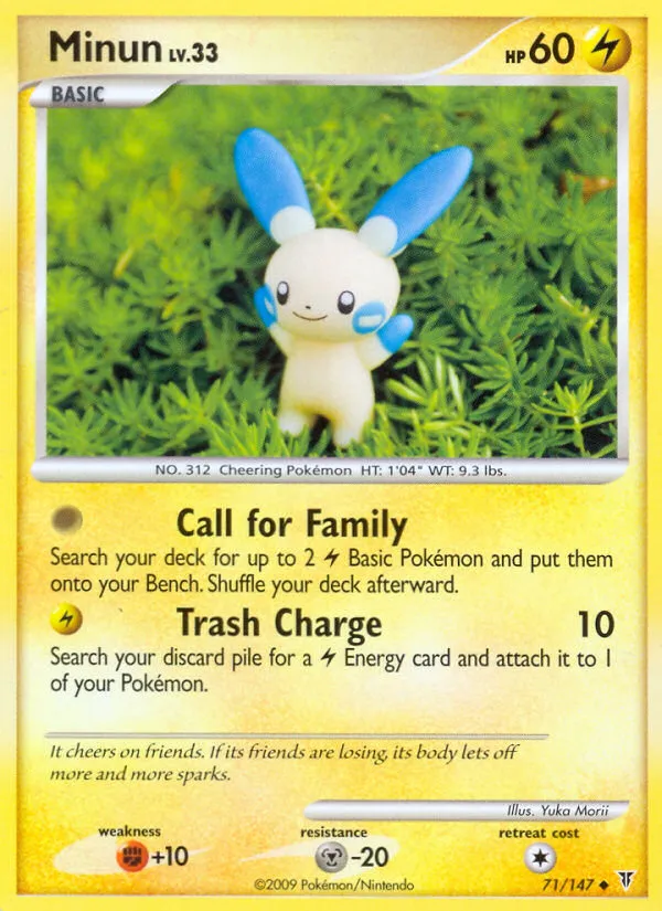 Minun card image