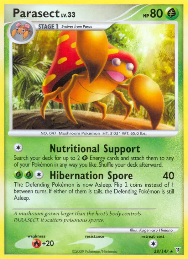 Parasect card image