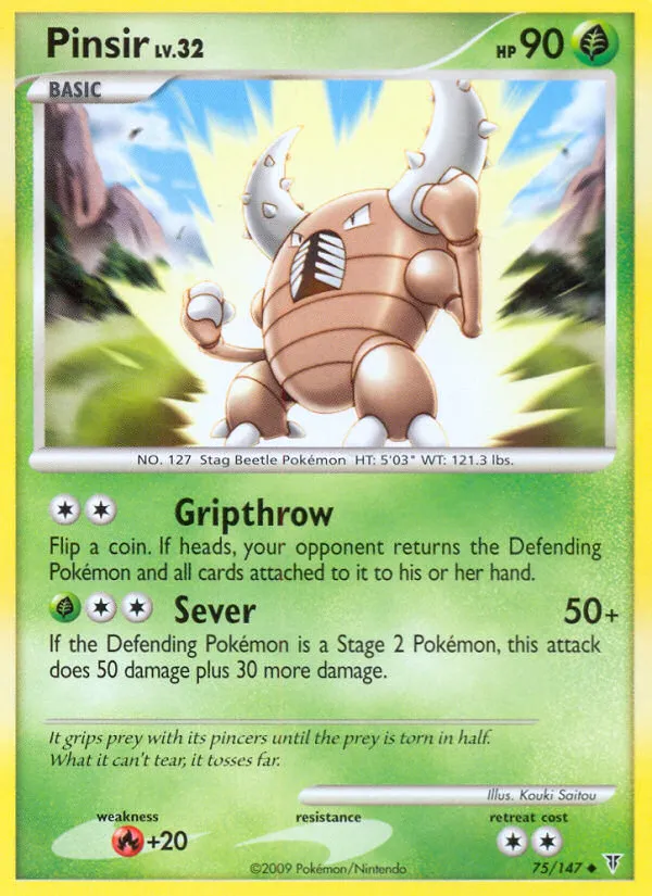 Pinsir card image