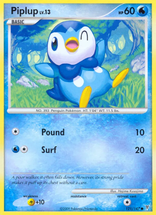 Piplup card image