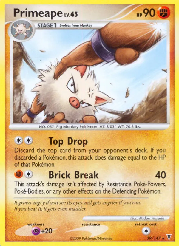 Primeape card image