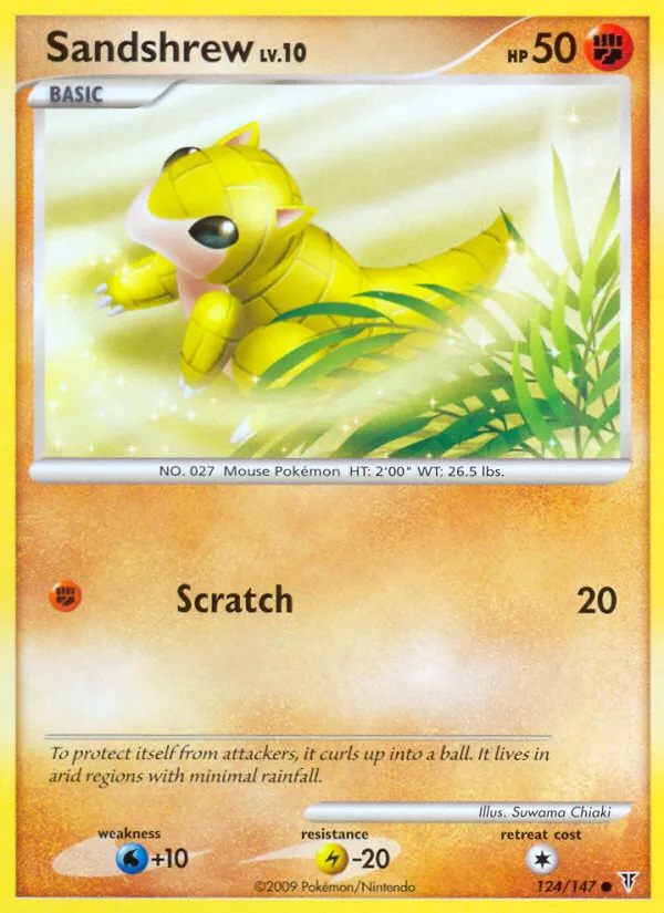 Sandshrew card image
