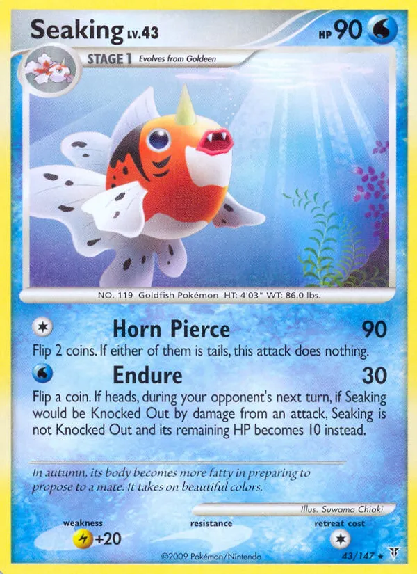 Seaking card image