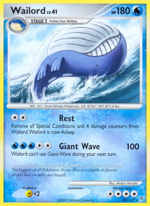 Wailord card image