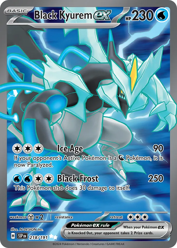 Black Kyurem ex card image