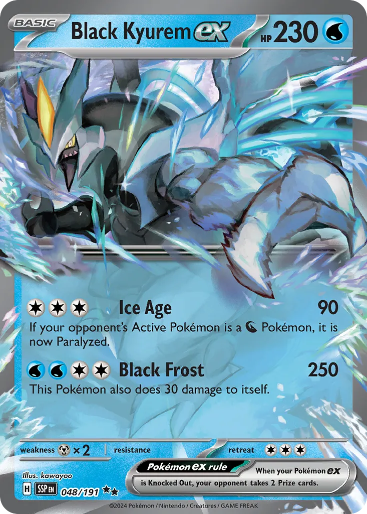 Black Kyurem ex card image