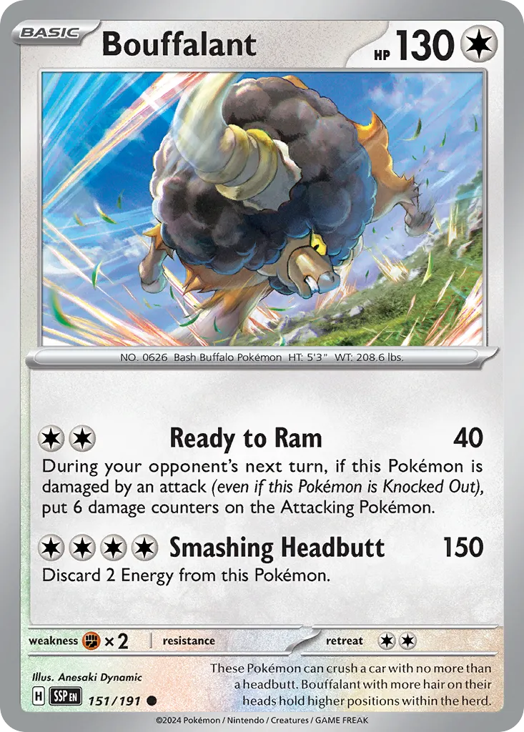 Bouffalant card image