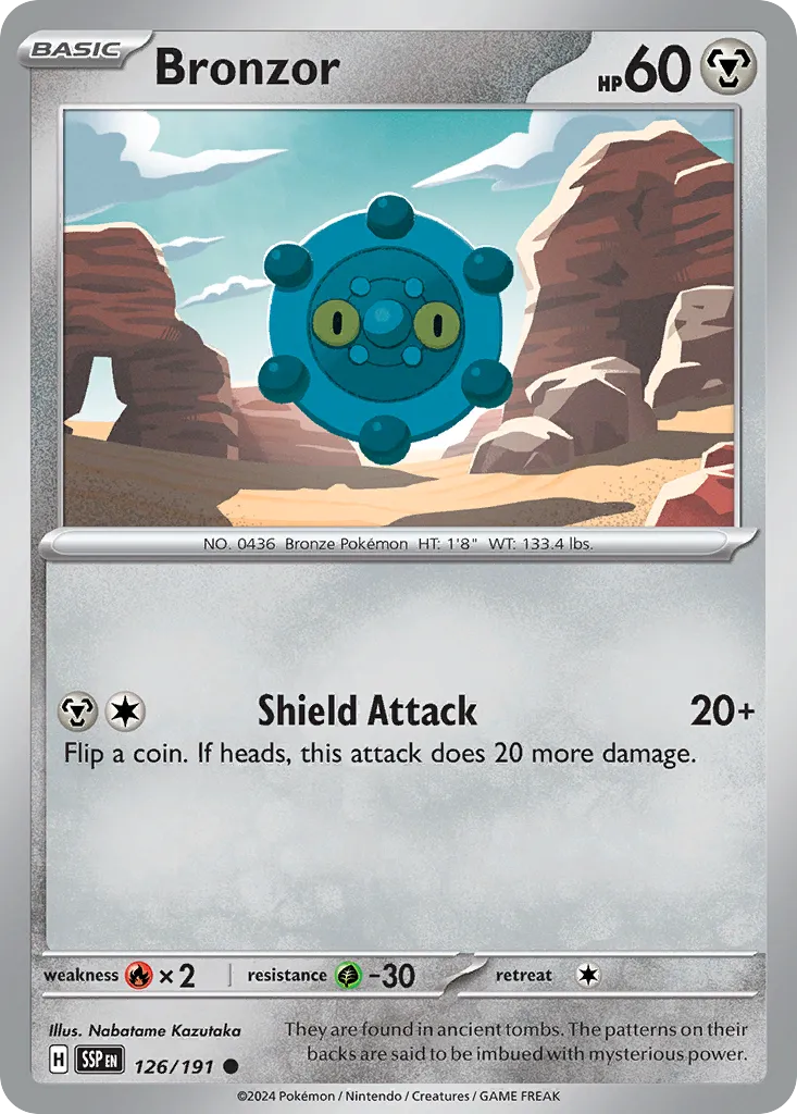 Bronzor card image