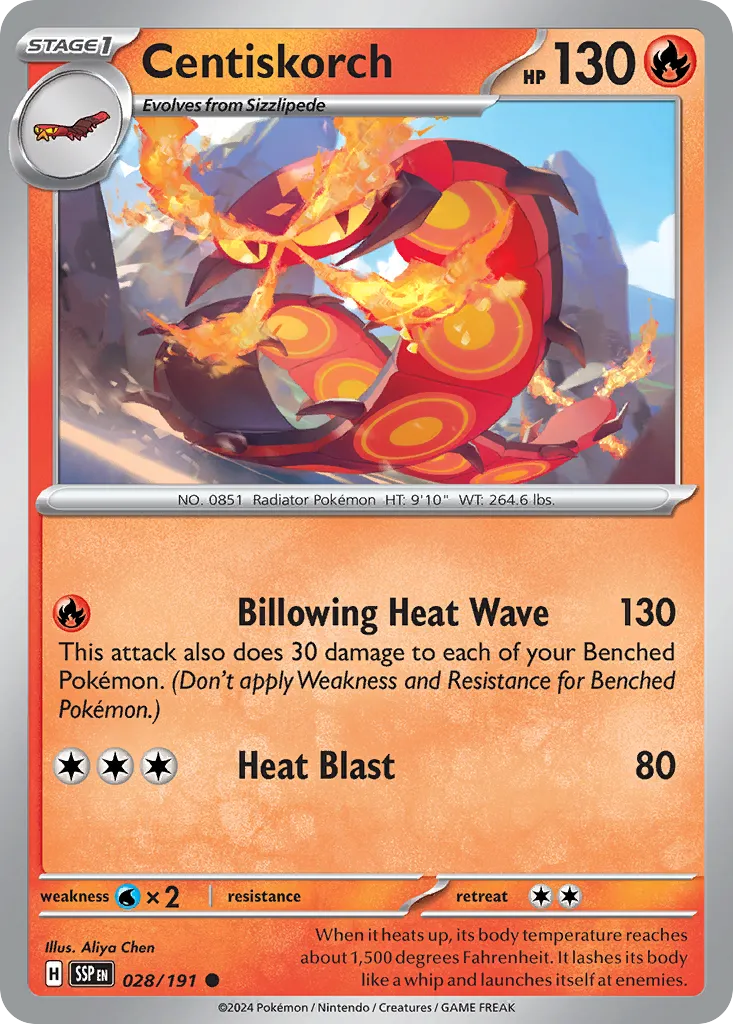Centiskorch card image