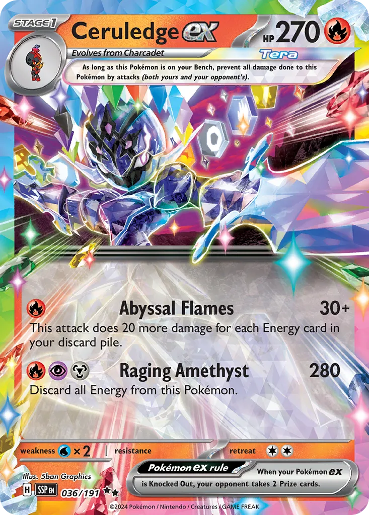 Ceruledge ex card image