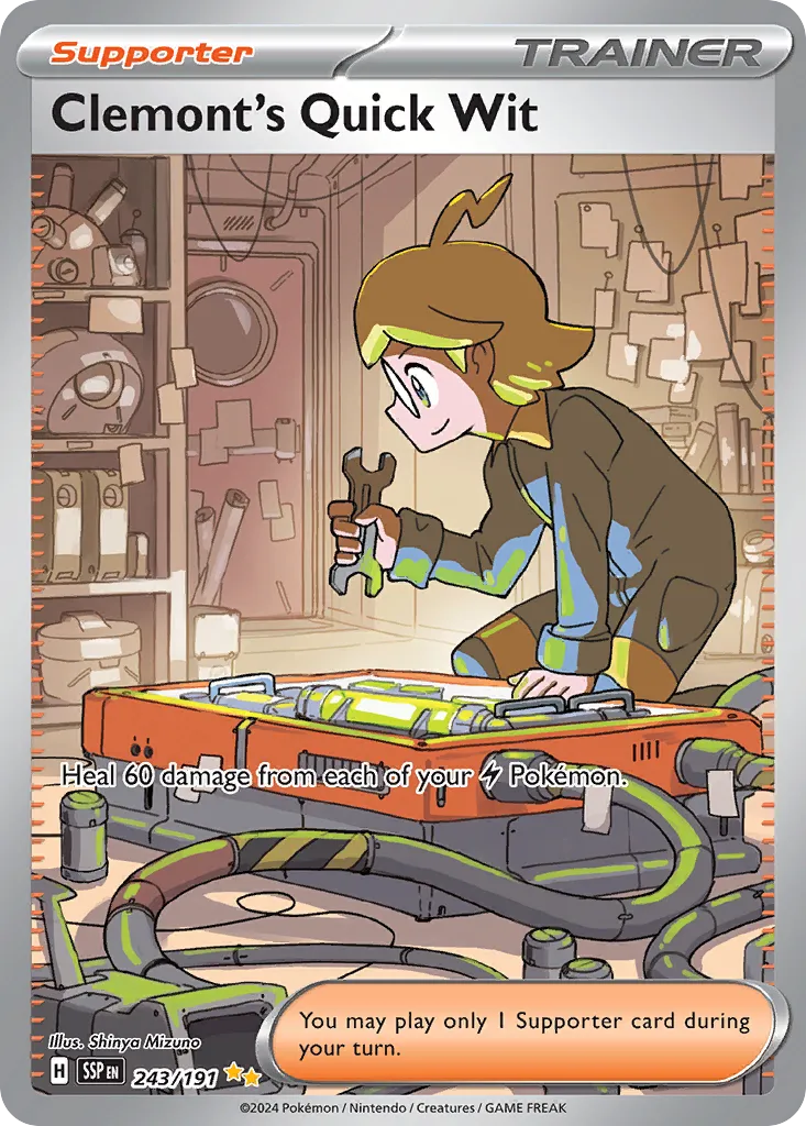 Clemont's Quick Wit card image
