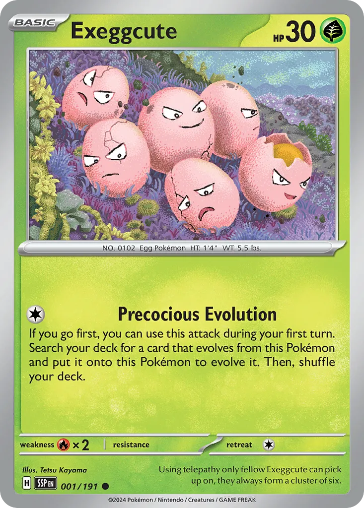 Exeggcute card image