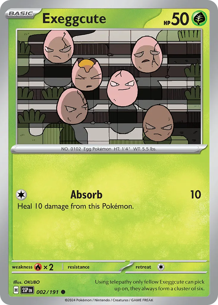 Exeggcute card image